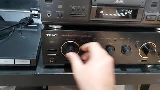 Teac A R600 Integrated Stereo Amplifier 2003 [upl. by Nade585]