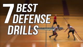 The 7 Best Defense Drills For Basketball  From Top Defensive Expert [upl. by Lesnah]