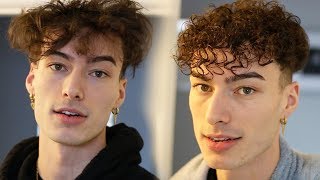 5 MINUTE Curly Hair Tutorial for Men [upl. by Judah]