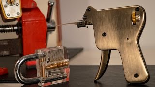 How to Open Locks with a Lock Pick Gun [upl. by Kussell]