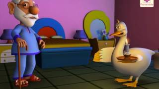 Goosey Goosey Gander  3D English Nursery Rhyme for Children  Periwinkle  Rhyme 45 [upl. by Anwahsar]