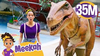 Meekah Meets a GIANT Dinosaur  Educational Videos for Kids  Blippi and Meekah Kids TV [upl. by Petrina]