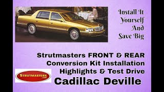 Cadillac Deville Conversion Kit Installation And Test Drive [upl. by Isus]