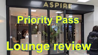 New Aspire lounge review Edinburgh airport Priority Pass [upl. by Bigot277]