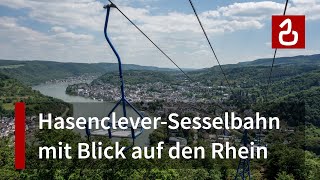 Sesselbahn Boppard  Vierseenblick [upl. by Seidel197]