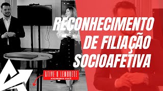 DIREITO DE FAMÍLIA Reconhecimento de filiação socioafetiva [upl. by Cecilio957]