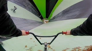 GoPro BMX RIDING INSANE WATERPARK [upl. by Ulyram]