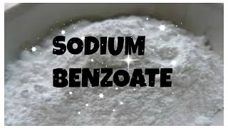 Sodium Benzoate  Chemistry Project [upl. by Bridgid757]