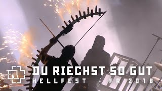 Rammstein  Du Riechst So Gut Live at Hellfest 2016 [upl. by Redford]