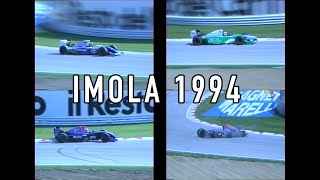 F1 Imola 1994  Qualifying  Ratzenberger Fatal Crash  UNSEEN FOOTAGE [upl. by Zobe]