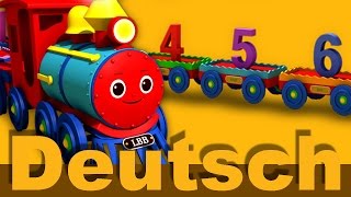 1 bis 20 Zahlenzug Lied  Kinderlieder  LittleBabyBum [upl. by Floeter168]