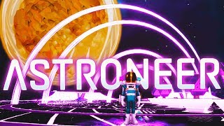 Using Explosive Powder In A Planet Core in Astroneer [upl. by Odlanyer38]