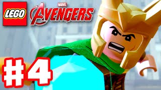 LEGO Marvels Avengers  Gameplay Walkthrough Part 4  Loki Boss Fight PC [upl. by Aisatal]