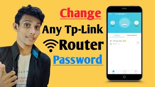 TPLINK WiFi Password Change in Mobile  How to Change WiFi Password Using Smartphone in Hindi [upl. by Gilboa803]