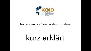 kurz erklärt  Judentum Christentum Islam TRAILER [upl. by Nonaihr]