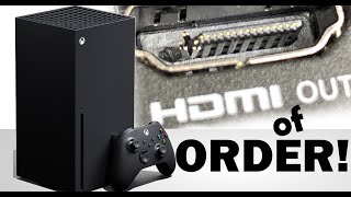 Xbox Series X HDMI port replacement [upl. by Erda]