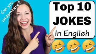 Top 10 Jokes in English Can you understand them [upl. by Carny]