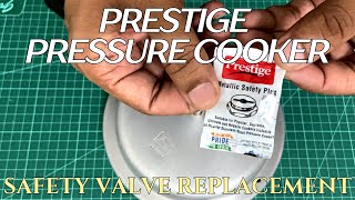 Prestige Pressure Cooker  Safety Valve Replacement [upl. by Nnalorac]