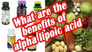 What are the Benefits of Alpha Lipoic Acid [upl. by Yrolg]