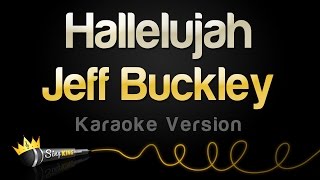 Jeff Buckley  Hallelujah Karaoke Version [upl. by Mast]