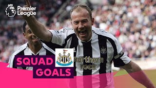 Stunning Newcastle United Goals  Shearer Cisse Shelvey  Squad Goals [upl. by Mylor]