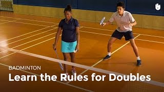 Doubles Rules  Badminton [upl. by Tu365]