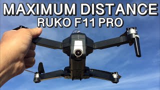 Maximum Distance Ruko F11 Pro [upl. by Candie]