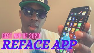 How to use REFACE APP BEST APP OF 2020My new Favorite App [upl. by Questa]