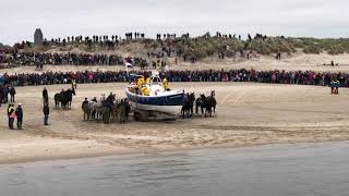 Paardenreddingboot Ameland demonstratie 2019 [upl. by Miche737]