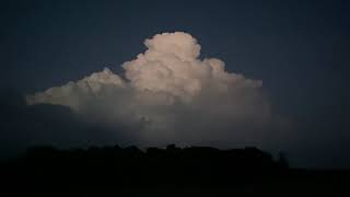 Thunderstorm LIGHTNING footage from Cumulonimbus Cloud in Kalamazoo Michigan [upl. by Aimil904]