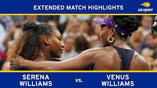 Extended Highlight Serena Williams vs Venus Williams  2018 US Open R3 [upl. by Sert115]