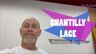 Chantilly Lace OC65 by Benjamin Moore [upl. by Laenej273]