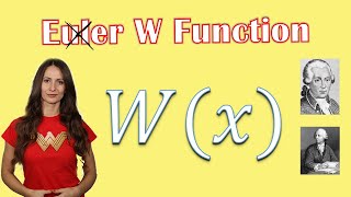 What is the Lambert W Function Introduction  Part 1 [upl. by Leen508]