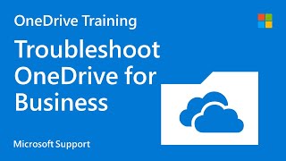 How to troubleshoot OneDrive for Business  Microsoft [upl. by Laerol]