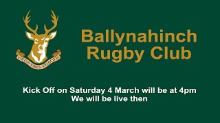 Ballynahinch RFC vs Dublin University  4 March 2023 [upl. by Nnyroc]