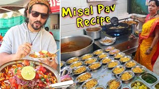 How to make MisalPav  Street Food Recipe of Misal Pav  FoodTour Lonavla  My Kind of Productions [upl. by Dagmar]