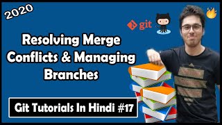 Resolving Merge Conflicts With Example  Git Tutorials 17 [upl. by Etem902]