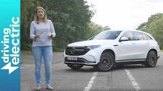 Mercedes EQC 400 review  DrivingElectric [upl. by Ericha367]