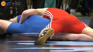 🤼  Wrestling  German Championships 2019 Cadets Freestyle  42kg Round 2  MELCHER vs ZIPPEL [upl. by Llevel281]