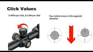 How To Adjust A Rifle Scope [upl. by Ynetruoc]