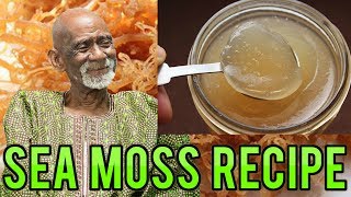 Dr Sebi  How to Prepare And Store Sea Moss [upl. by Oivaf370]