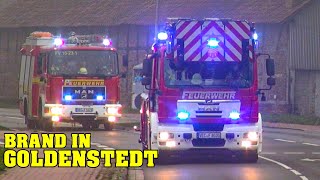 GROßEINSATZ  Einsatzfahrten Feuerwehr VECHTA  FF Goldenstedt Polizei amp Rettungsdienst [upl. by Cardon]