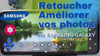 Samsung  Comment retoucher une photo [upl. by Alfeus]