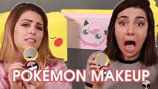 We Tried Pokémon Makeup • Saf amp Candace [upl. by Gar5]