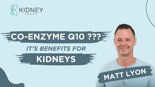 CoEnzyme Q10 How It Works amp It’s Benefits For Kidney Health  ft Dr Matt Lyon [upl. by Anert234]