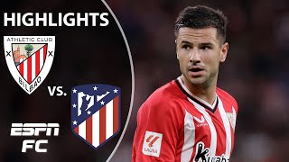 Athletic Club vs Atletico Madrid  LALIGA Highlights  ESPN FC [upl. by Lash366]