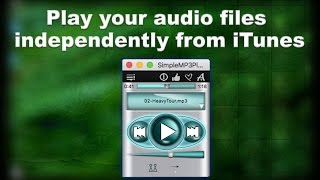 Simple MP3 Player is a Music Media Player for Mac [upl. by Aixela875]