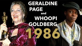 Geraldine Page Wins an Oscar The Color Purple Doesnt [upl. by Airbmak]