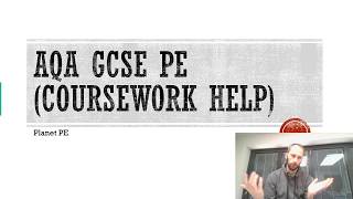 AQA GCSE PE Coursework Section A planning section strengths and weaknesses [upl. by Fredkin]