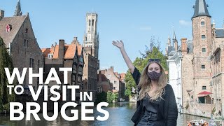 WHAT TO VISIT IN BRUGES  BELGIUM [upl. by Anilac]